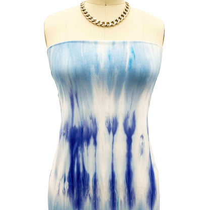 PT-2409-668-COBALT-STERLING-BLUE - HAND TIE DYE 92%POLY 8%SPANDEX DTY DOUBLE SIDED BRUSH
