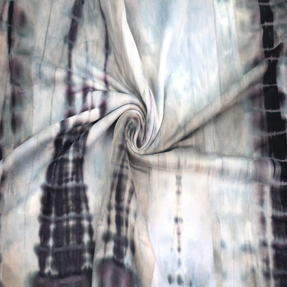 PT-2410-668-SILVER-GREY-BLACK - HAND TIE DYE 92%POLY 8%SPANDEX DTY DOUBLE SIDED BRUSH
