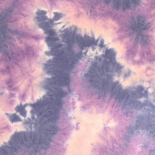 PT-2521-506-DENIM-LILAC-BLUSH - HAND TIE DYE FRENCH TERRY 63%POLY  33%RAYON  4% SPANDEX