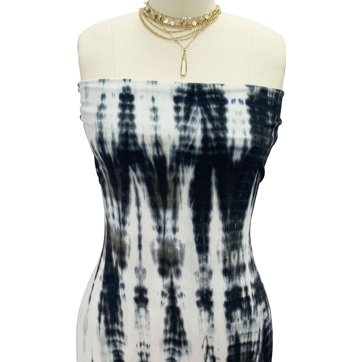 PT-812-668-BLACK - HAND TIE DYE 92%POLY 8%SPANDEX DTY DOUBLE SIDED BRUSH